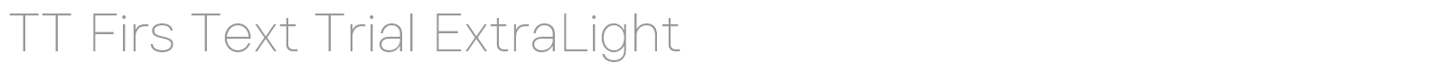 TT Firs Text font preview